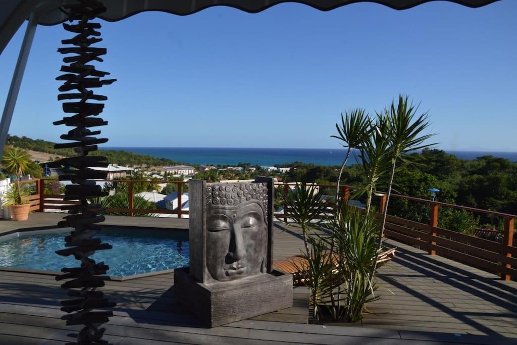 La Villa Coconut Vue A 180° Mer Rocher Du Diamant Le Diamant Luaran gambar