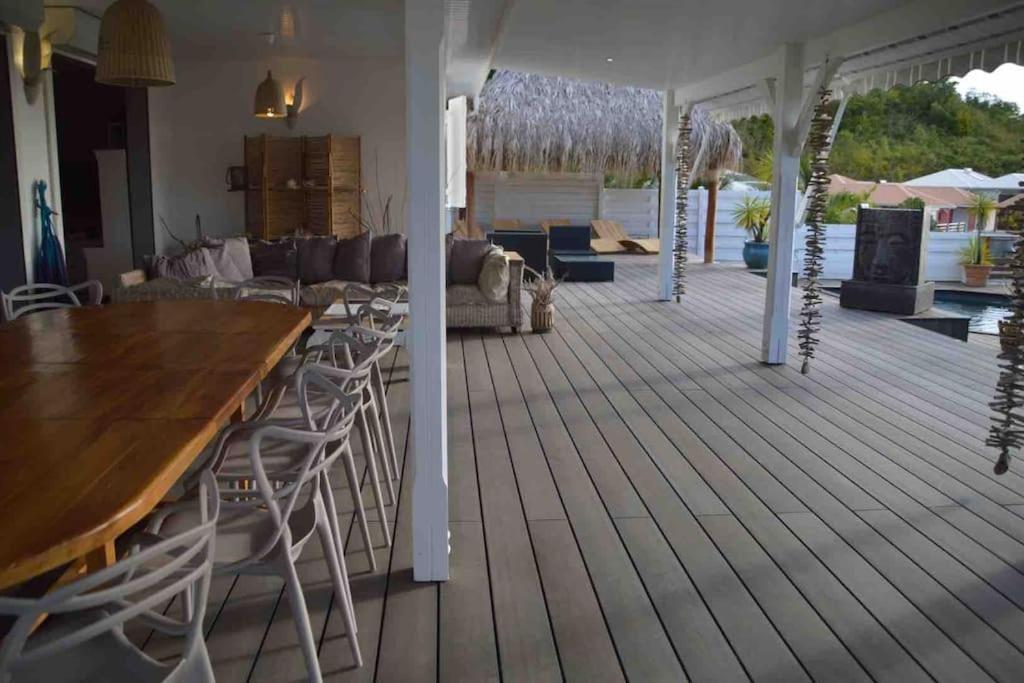 La Villa Coconut Vue A 180° Mer Rocher Du Diamant Le Diamant Luaran gambar