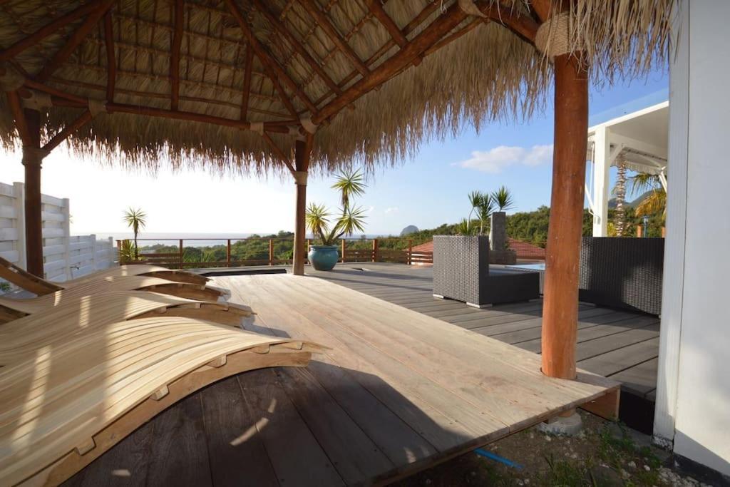 La Villa Coconut Vue A 180° Mer Rocher Du Diamant Le Diamant Luaran gambar