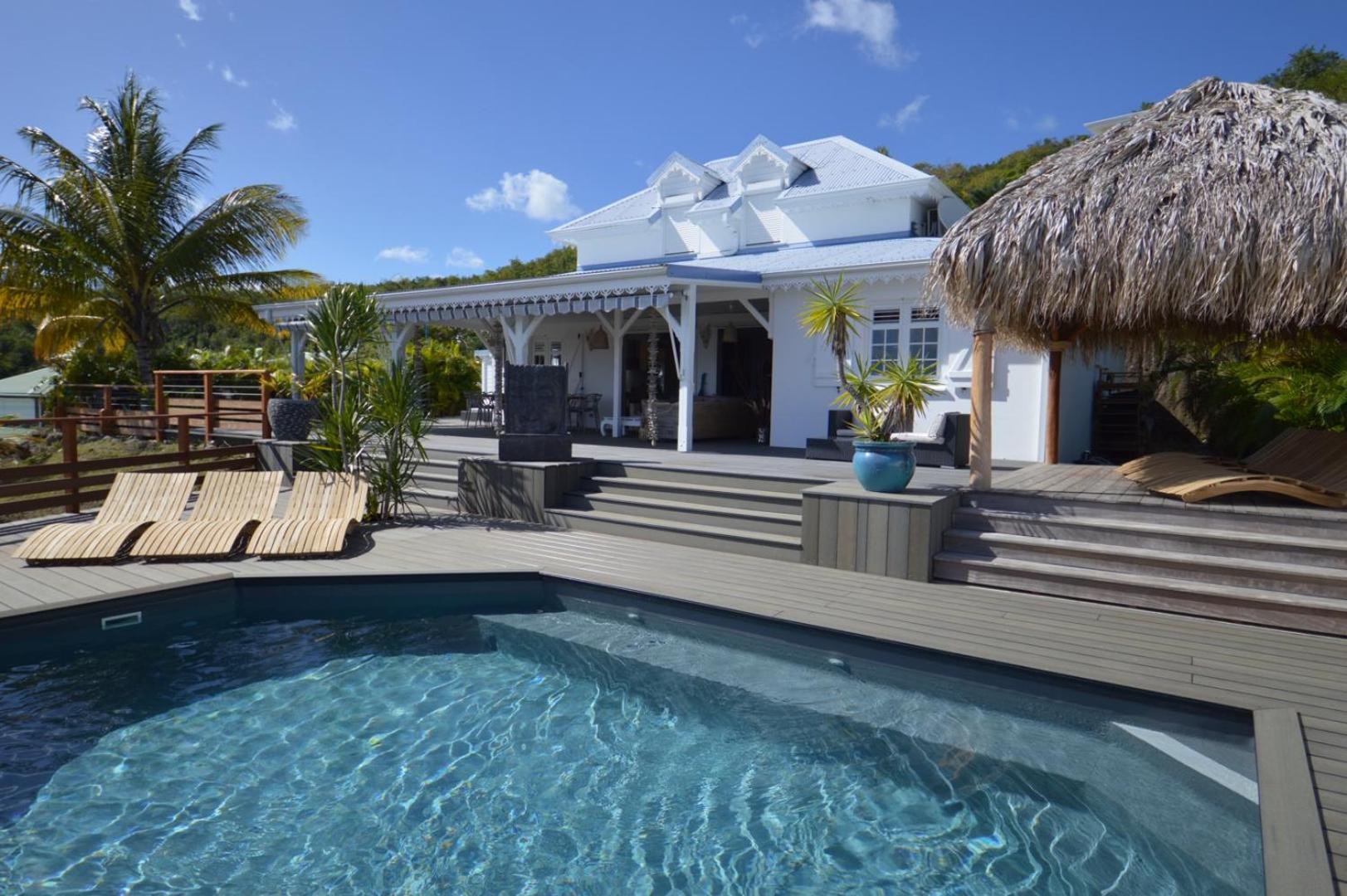 La Villa Coconut Vue A 180° Mer Rocher Du Diamant Le Diamant Luaran gambar