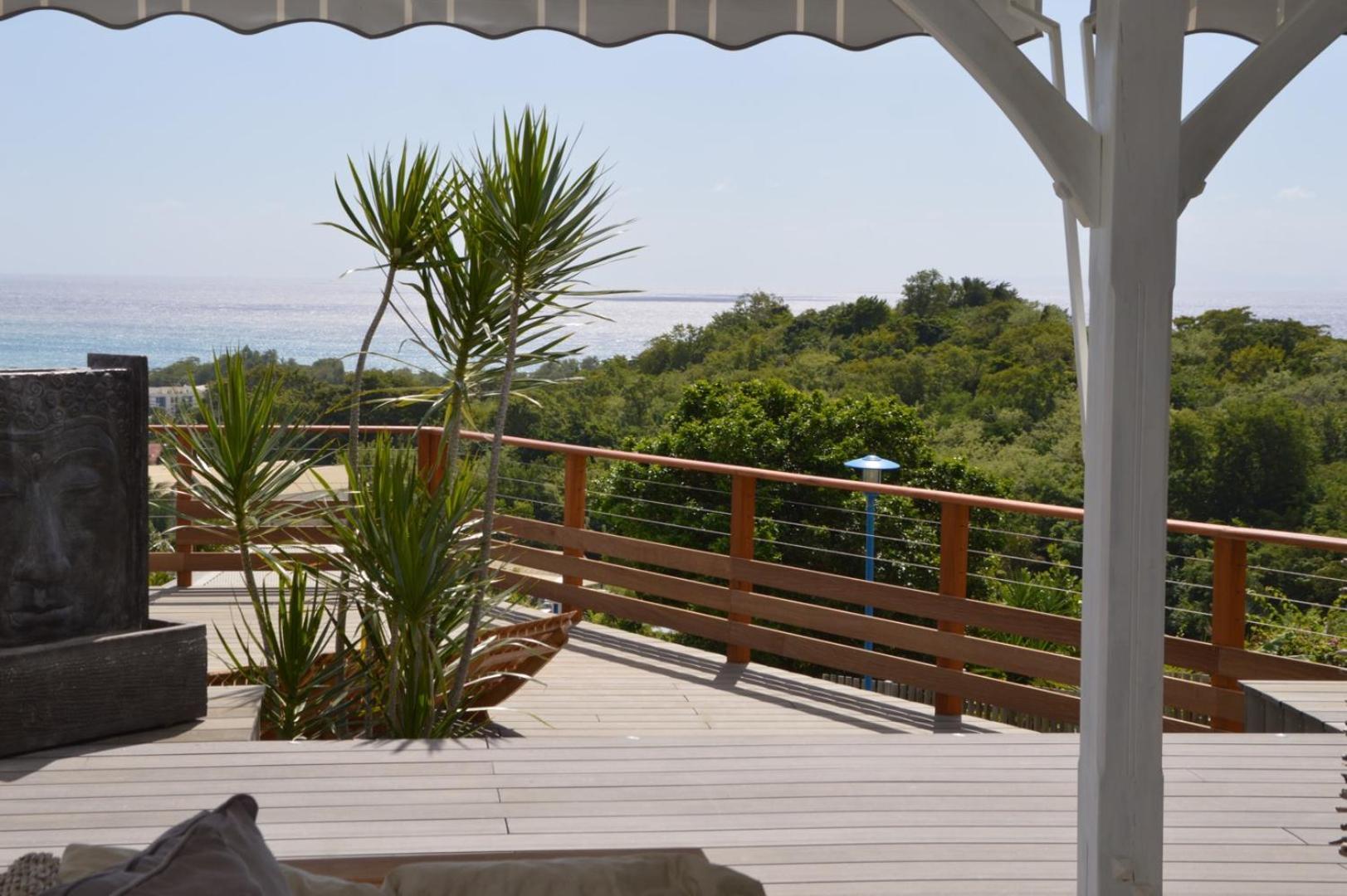 La Villa Coconut Vue A 180° Mer Rocher Du Diamant Le Diamant Luaran gambar