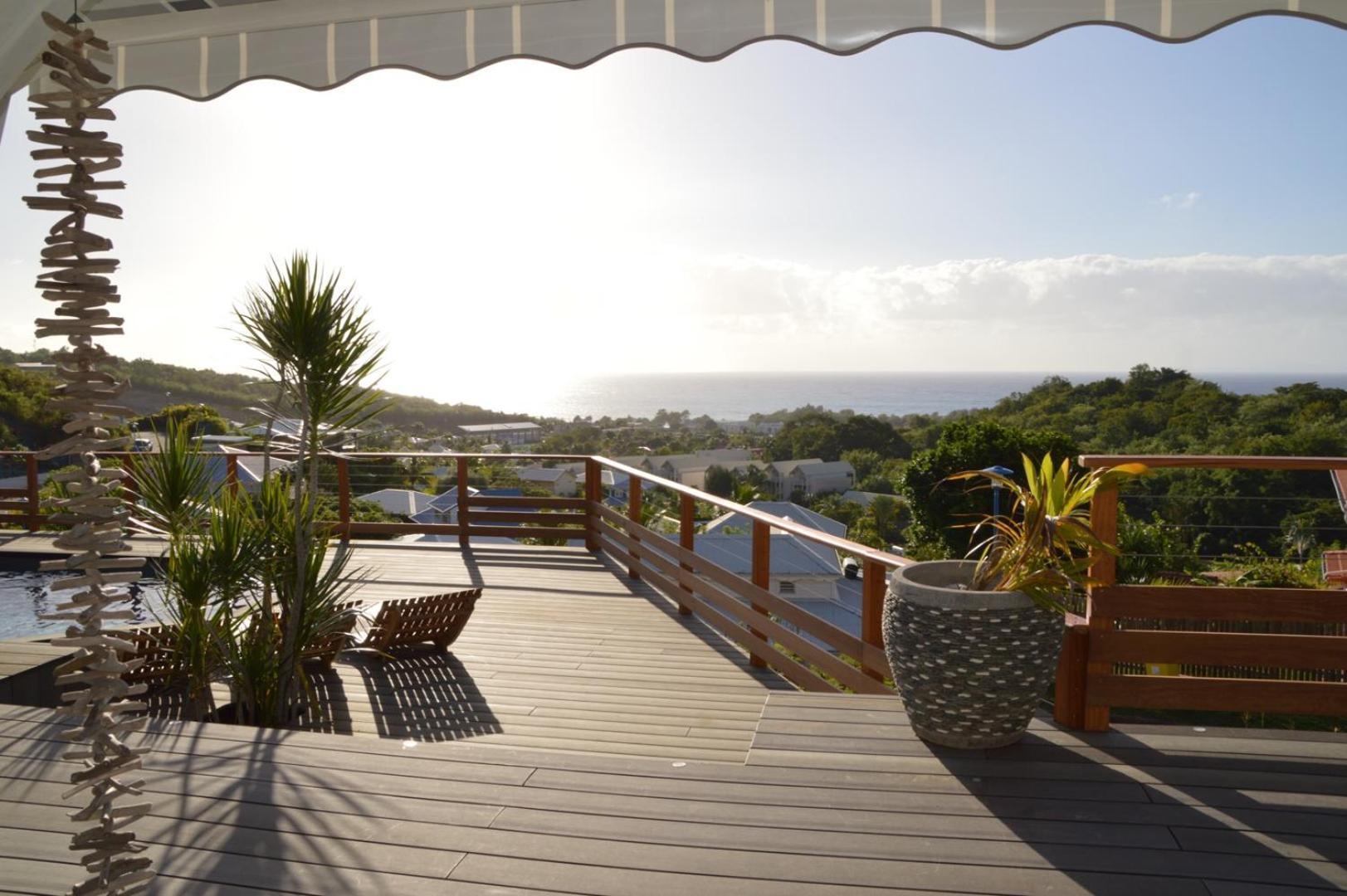 La Villa Coconut Vue A 180° Mer Rocher Du Diamant Le Diamant Luaran gambar